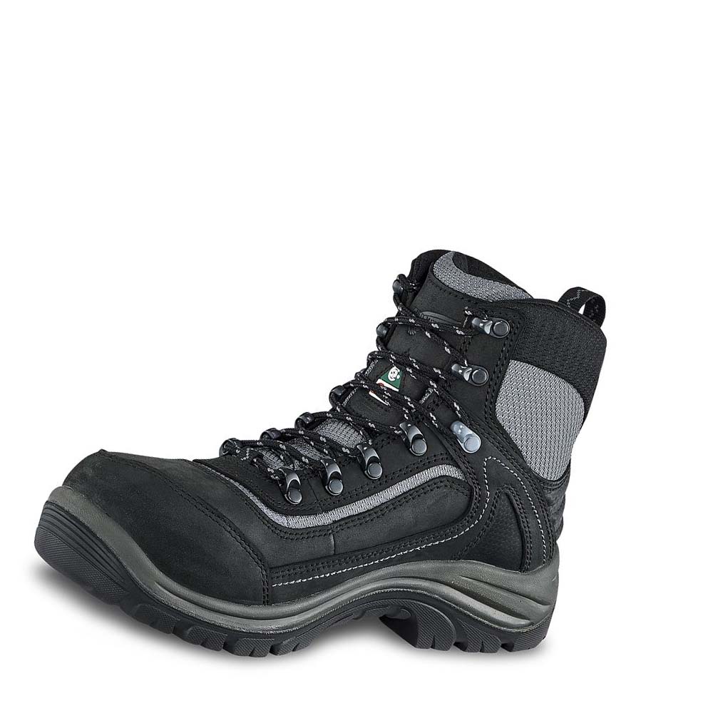 Red Wing Tradeswoman 6-inch CSA Safety Toe Hiker Women's Waterproof Boots Black | ZA 161ILH